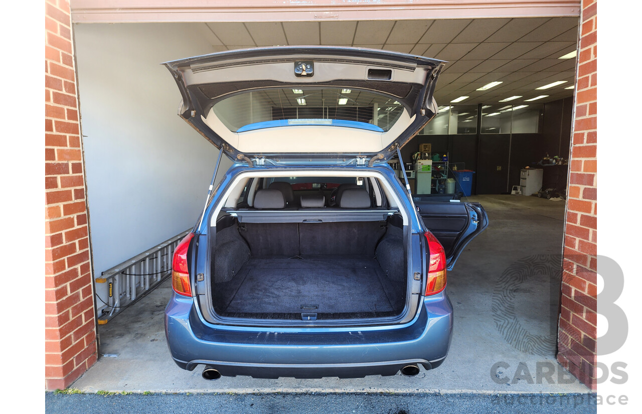 09/2005 Subaru Outback 2.5i Safety MY05 4d Wagon Blue 2.5L