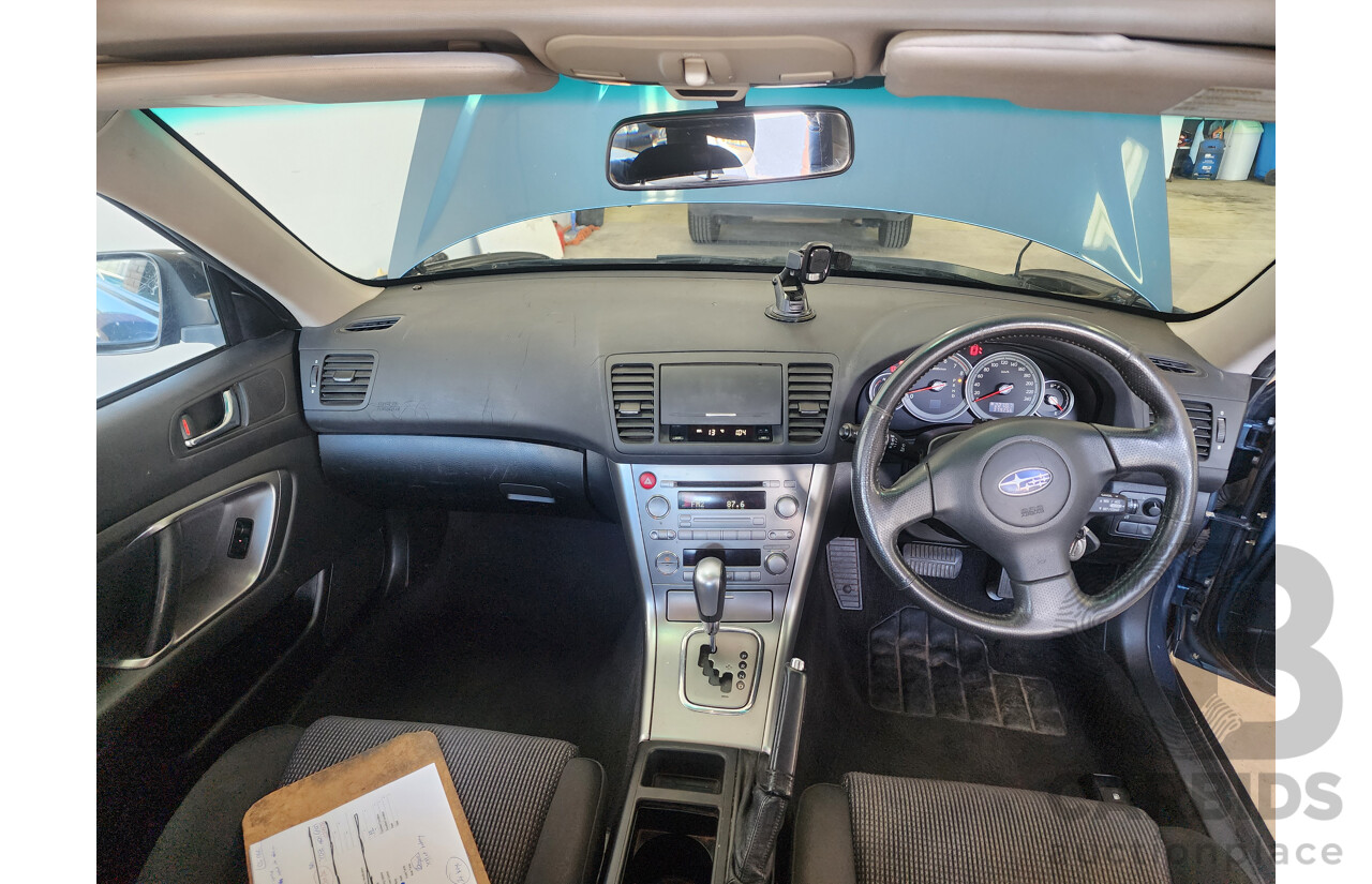 09/2005 Subaru Outback 2.5i Safety MY05 4d Wagon Blue 2.5L
