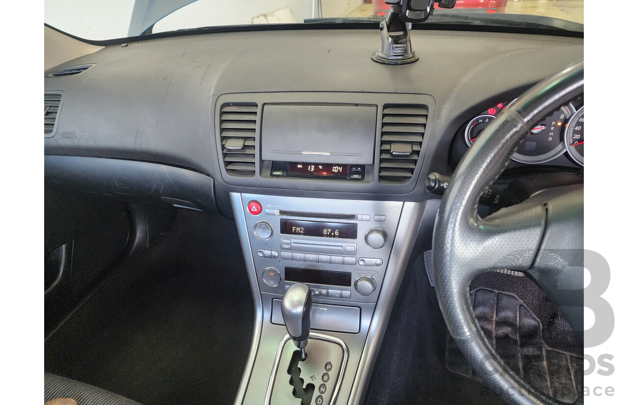 09/2005 Subaru Outback 2.5i Safety MY05 4d Wagon Blue 2.5L