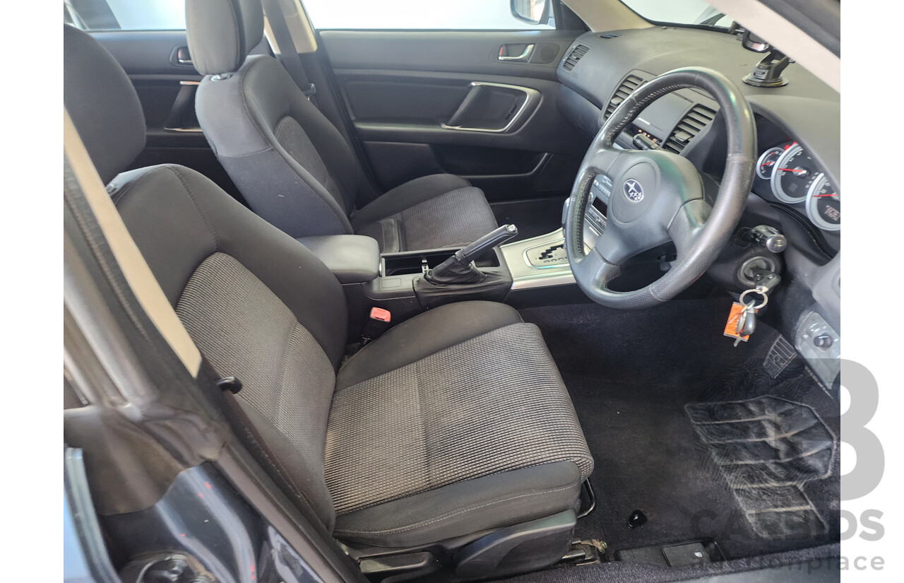 09/2005 Subaru Outback 2.5i Safety MY05 4d Wagon Blue 2.5L