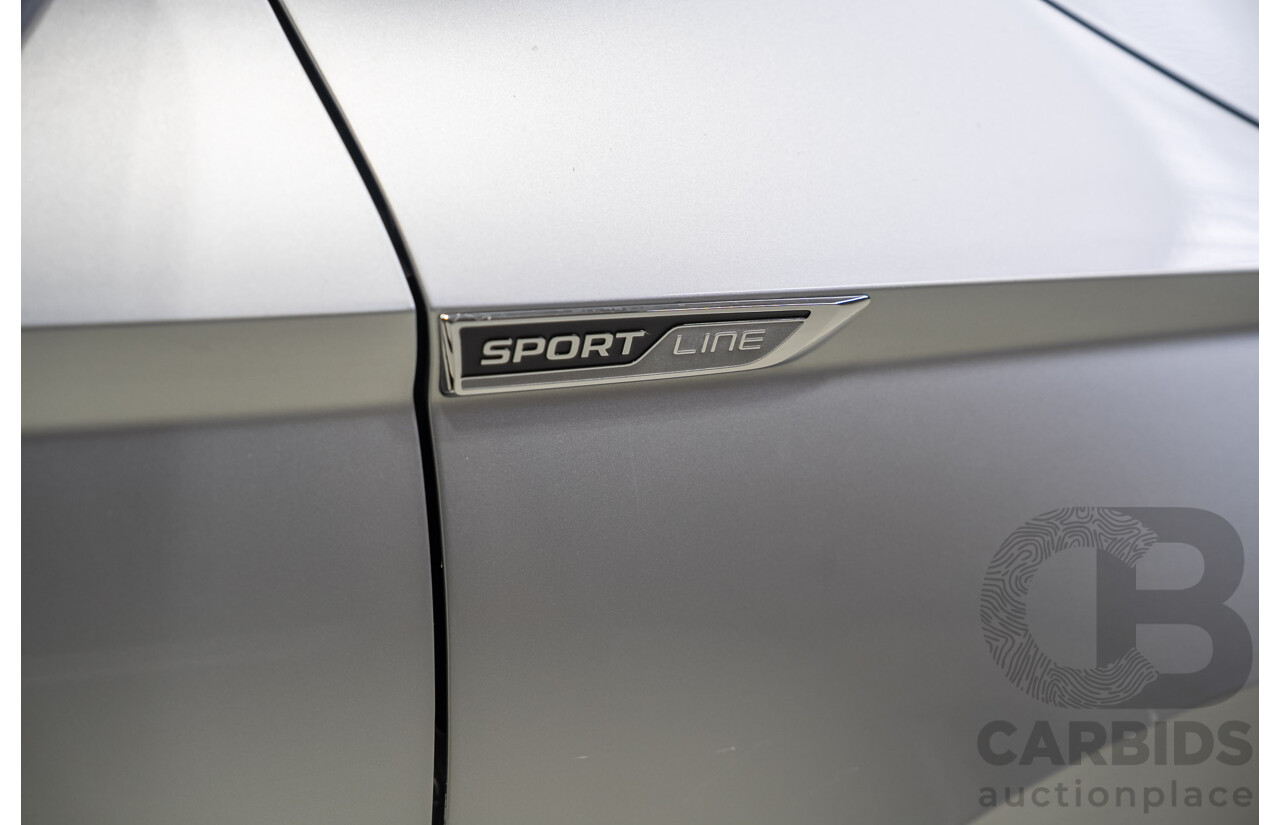 07/2020 Skoda Karoq 140TSI Sportline (4x4) NU MY20 4D Wagon Silver Turbo 2.0L