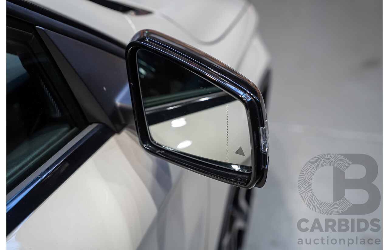 01/2017 Mercedes-Benz GLA 220d X156 MY17 4D Wagon White Turbo Diesel 2.1L
