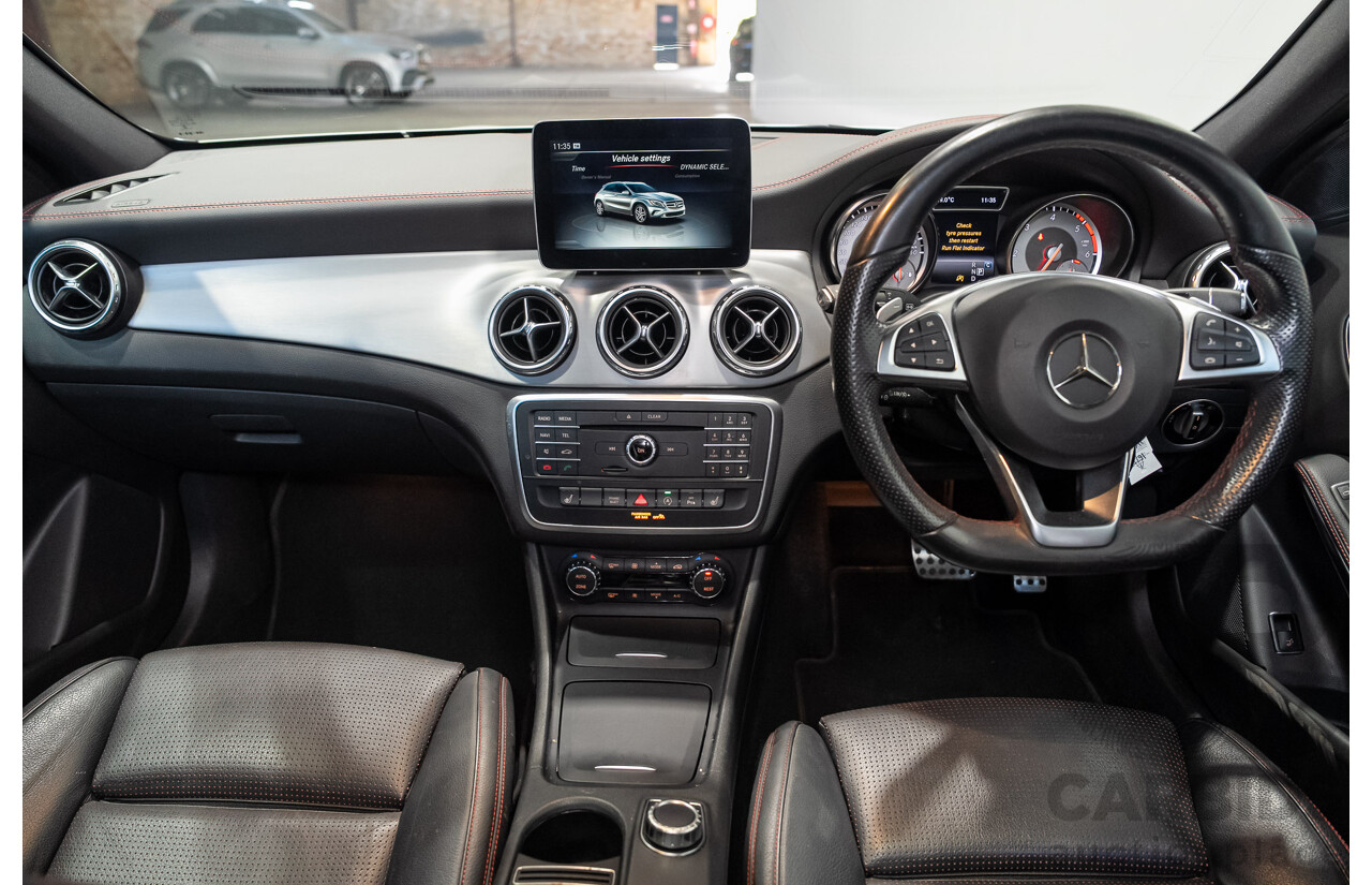 01/2017 Mercedes-Benz GLA 220d X156 MY17 4D Wagon White Turbo Diesel 2.1L