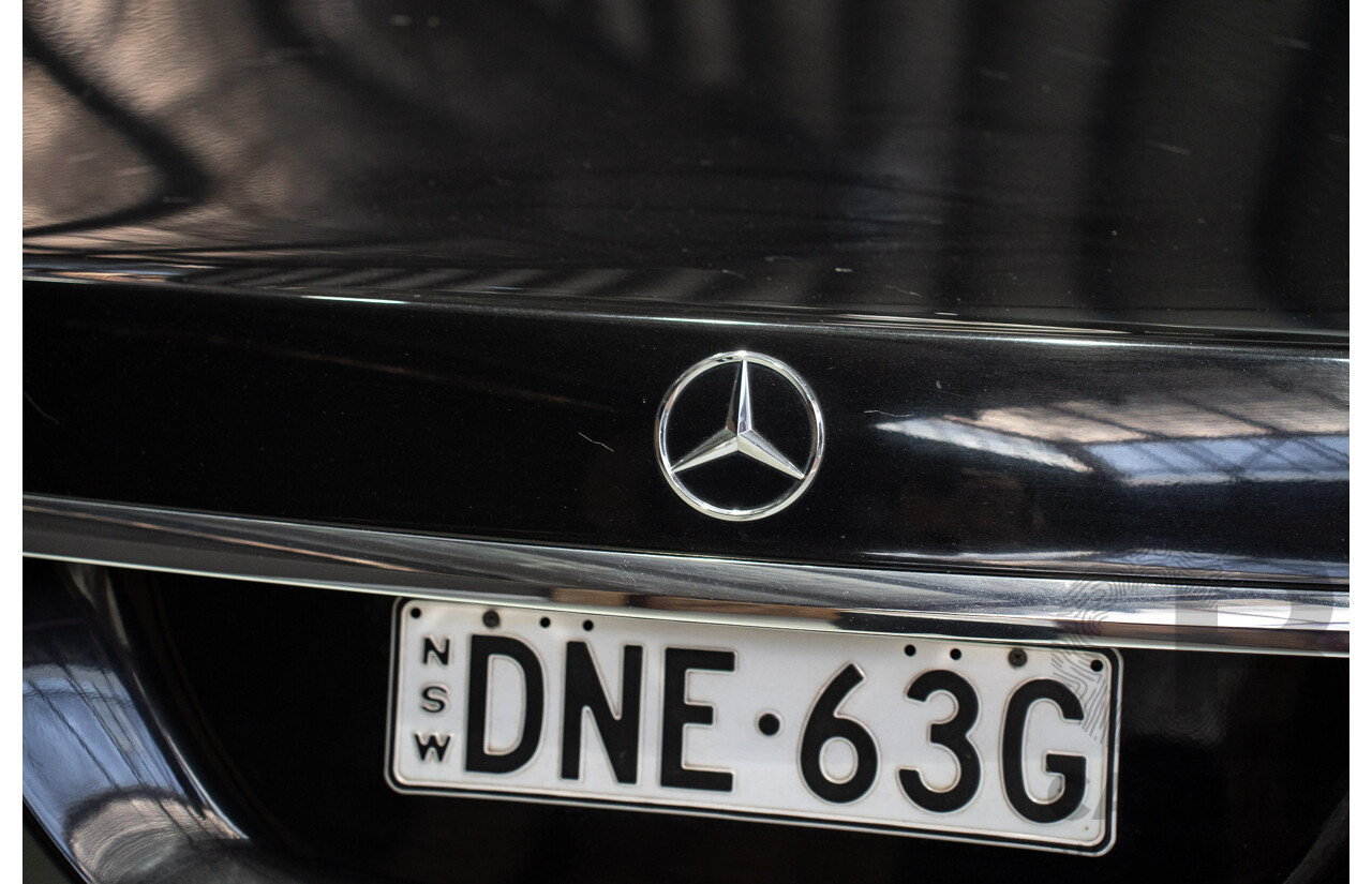 07/2015 Mercedes-Benz S350 CDI Bluetec 222 4d Sedan Obsidian Black Turbo Diesel 3.0L - Import 04/2017