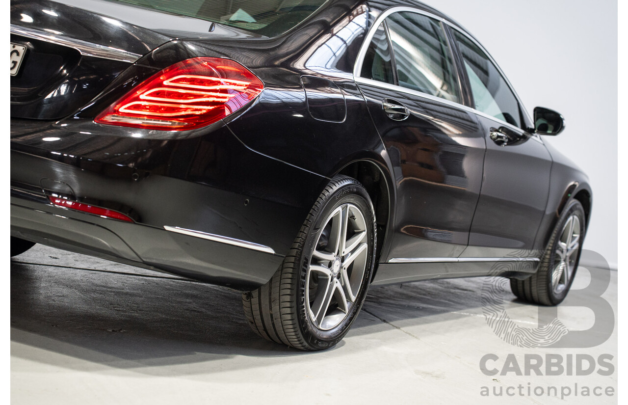 07/2015 Mercedes-Benz S350 CDI Bluetec 222 4d Sedan Obsidian Black Turbo Diesel 3.0L - Import 04/2017