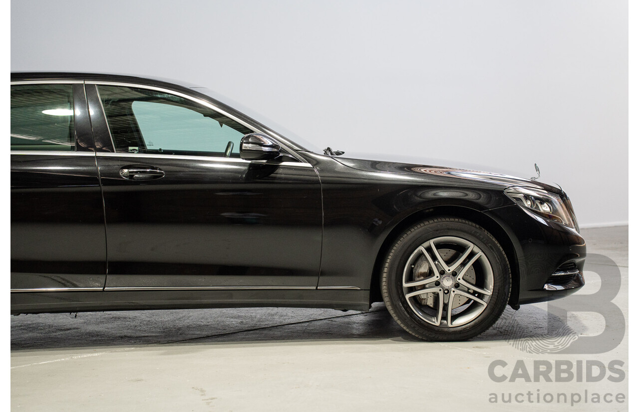 07/2015 Mercedes-Benz S350 CDI Bluetec 222 4d Sedan Obsidian Black Turbo Diesel 3.0L - Import 04/2017