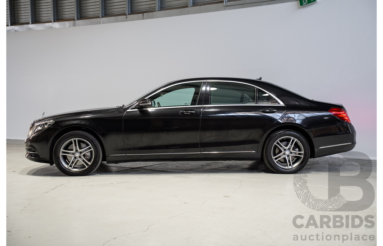 07/2015 Mercedes-Benz S350 CDI Bluetec 222 4d Sedan Obsidian Black Turbo Diesel 3.0L - Import 04/2017
