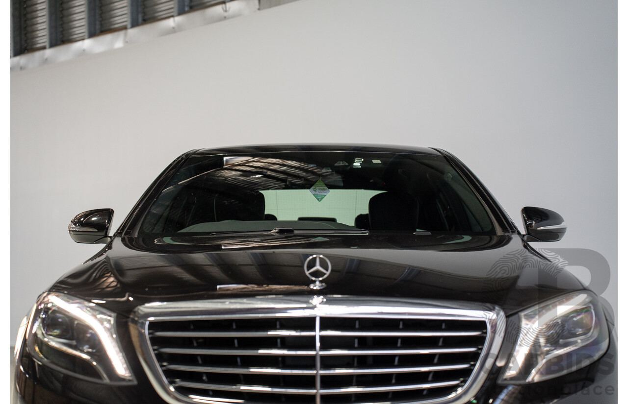 07/2015 Mercedes-Benz S350 CDI Bluetec 222 4d Sedan Obsidian Black Turbo Diesel 3.0L - Import 04/2017