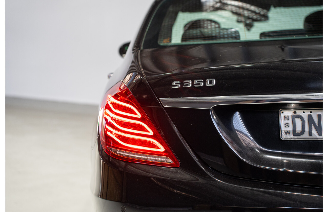 07/2015 Mercedes-Benz S350 CDI Bluetec 222 4d Sedan Obsidian Black Turbo Diesel 3.0L - Import 04/2017