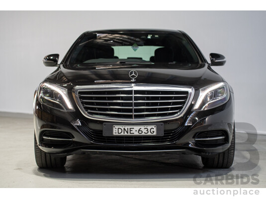 07/2015 Mercedes-Benz S350 CDI Bluetec 222 4d Sedan Obsidian Black Turbo Diesel 3.0L - Import 04/2017