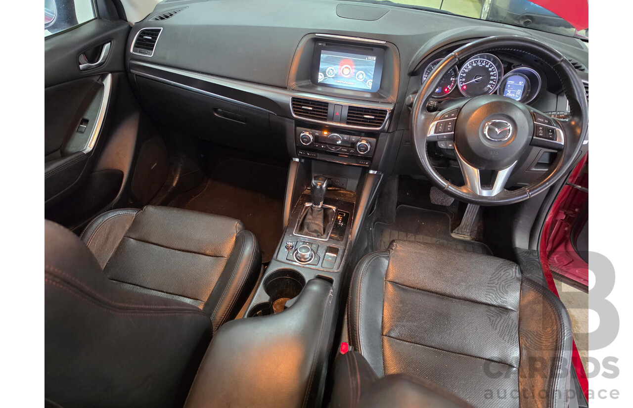 09/2015 Mazda Cx-5 GT (4x4) MY15 4d Wagon Soul Red Turbo Diesel 2.2L