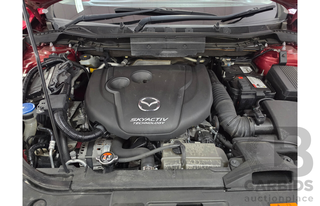 09/2015 Mazda Cx-5 GT (4x4) MY15 4d Wagon Soul Red Turbo Diesel 2.2L