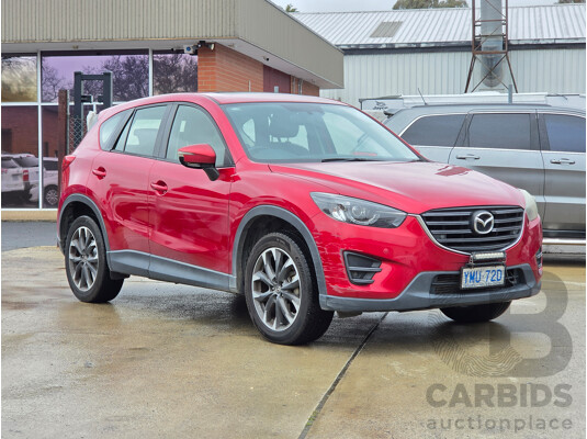 09/2015 Mazda Cx-5 GT (4x4) MY15 4d Wagon Soul Red Turbo Diesel 2.2L
