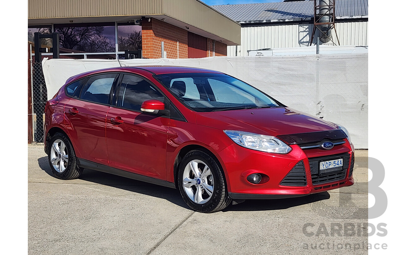 05/2013 Ford Focus Trend LW MK2 5d Hatchback Red 2.0L