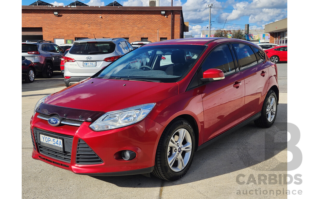05/2013 Ford Focus Trend LW MK2 5d Hatchback Red 2.0L