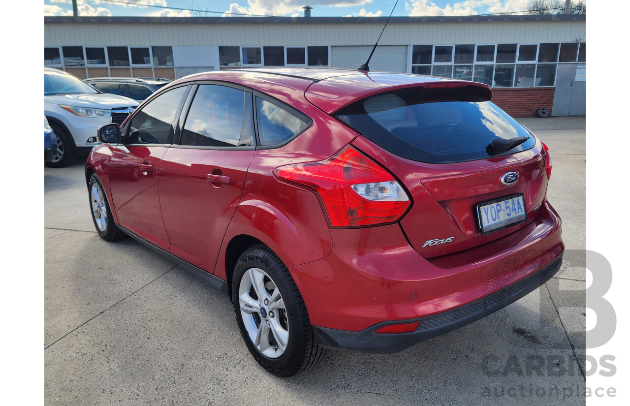 05/2013 Ford Focus Trend LW MK2 5d Hatchback Red 2.0L