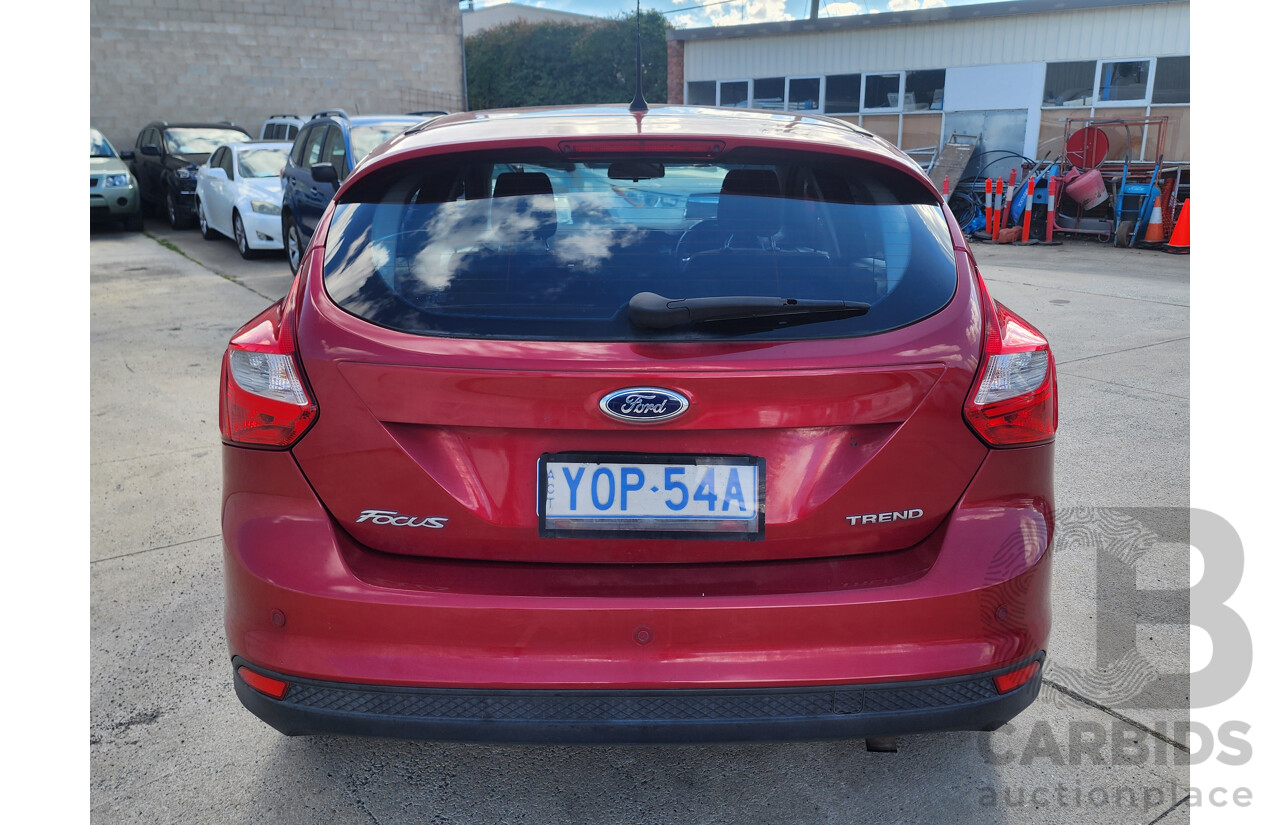 05/2013 Ford Focus Trend LW MK2 5d Hatchback Red 2.0L