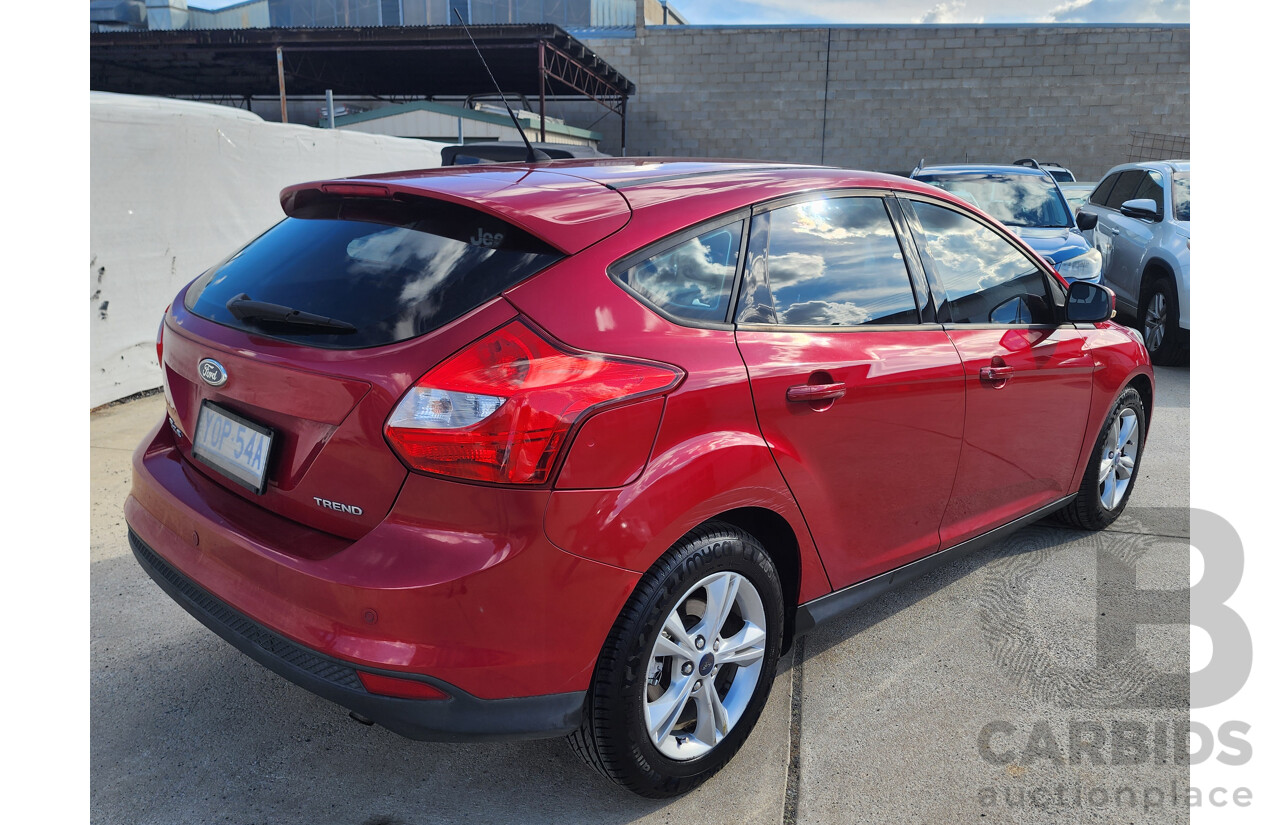 05/2013 Ford Focus Trend LW MK2 5d Hatchback Red 2.0L