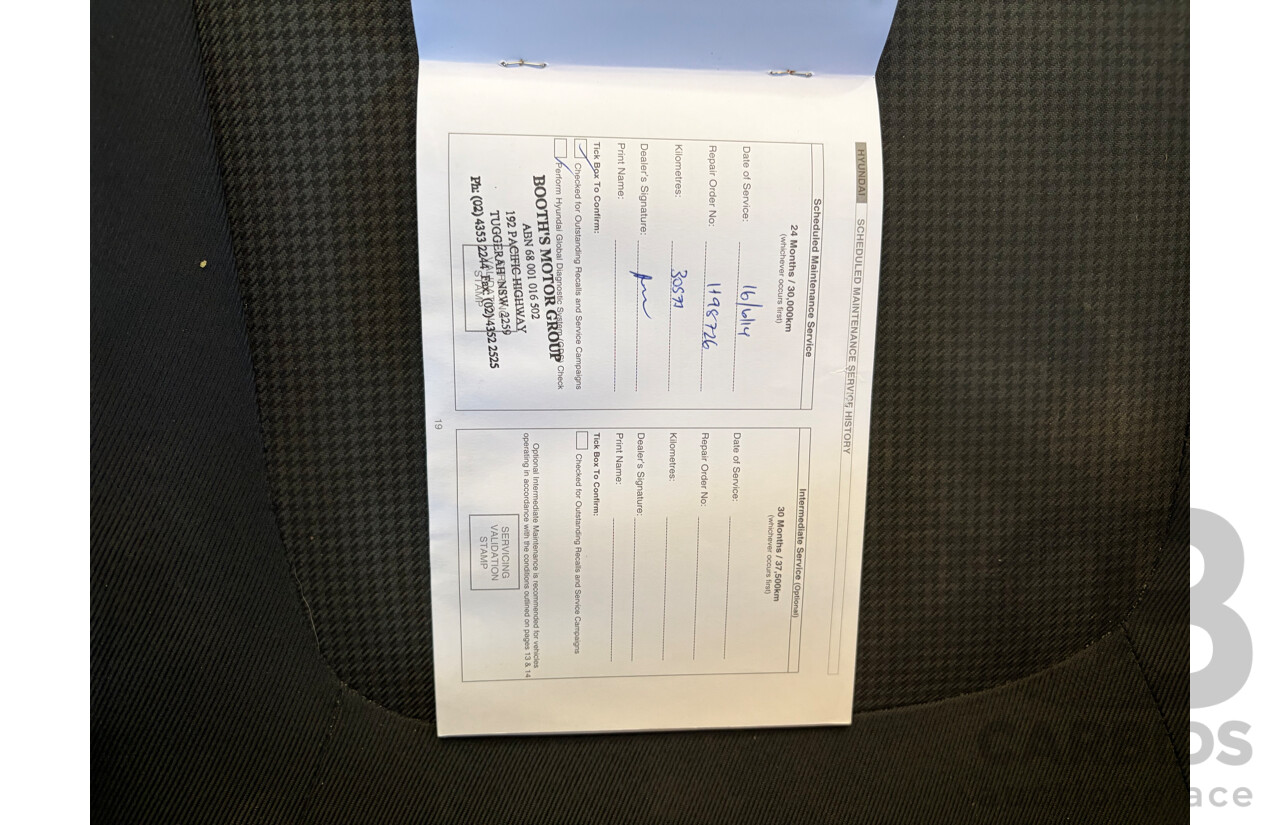 10/2012 Hyundai I20 Active PB MY12.5 5d Hatchback White 1.4L