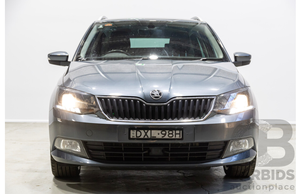 09/2018 Skoda Fabia 81 TSI FWD NJ MY18.5 4D Wagon Blue Turbo 1.0L