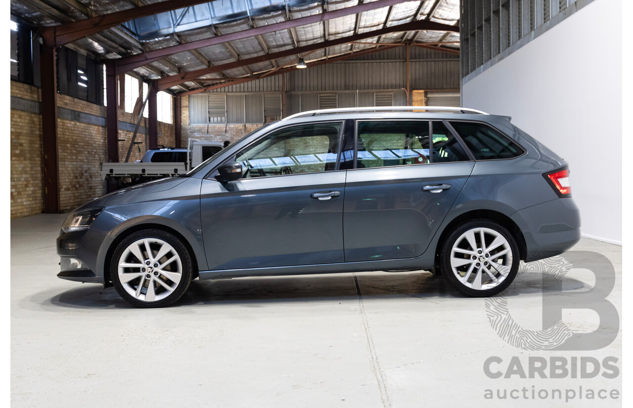 09/2018 Skoda Fabia 81 TSI FWD NJ MY18.5 4D Wagon Blue Turbo 1.0L