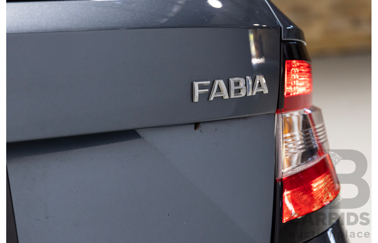 09/2018 Skoda Fabia 81 TSI FWD NJ MY18.5 4D Wagon Blue Turbo 1.0L