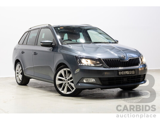 09/2018 Skoda Fabia 81 TSI FWD NJ MY18.5 4D Wagon Blue Turbo 1.0L