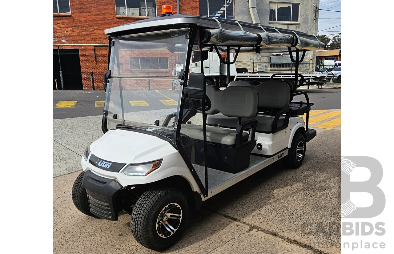 01/2021 Lion Carrymax A827 Series Utility Electric Cart 6-Seater - 4kw