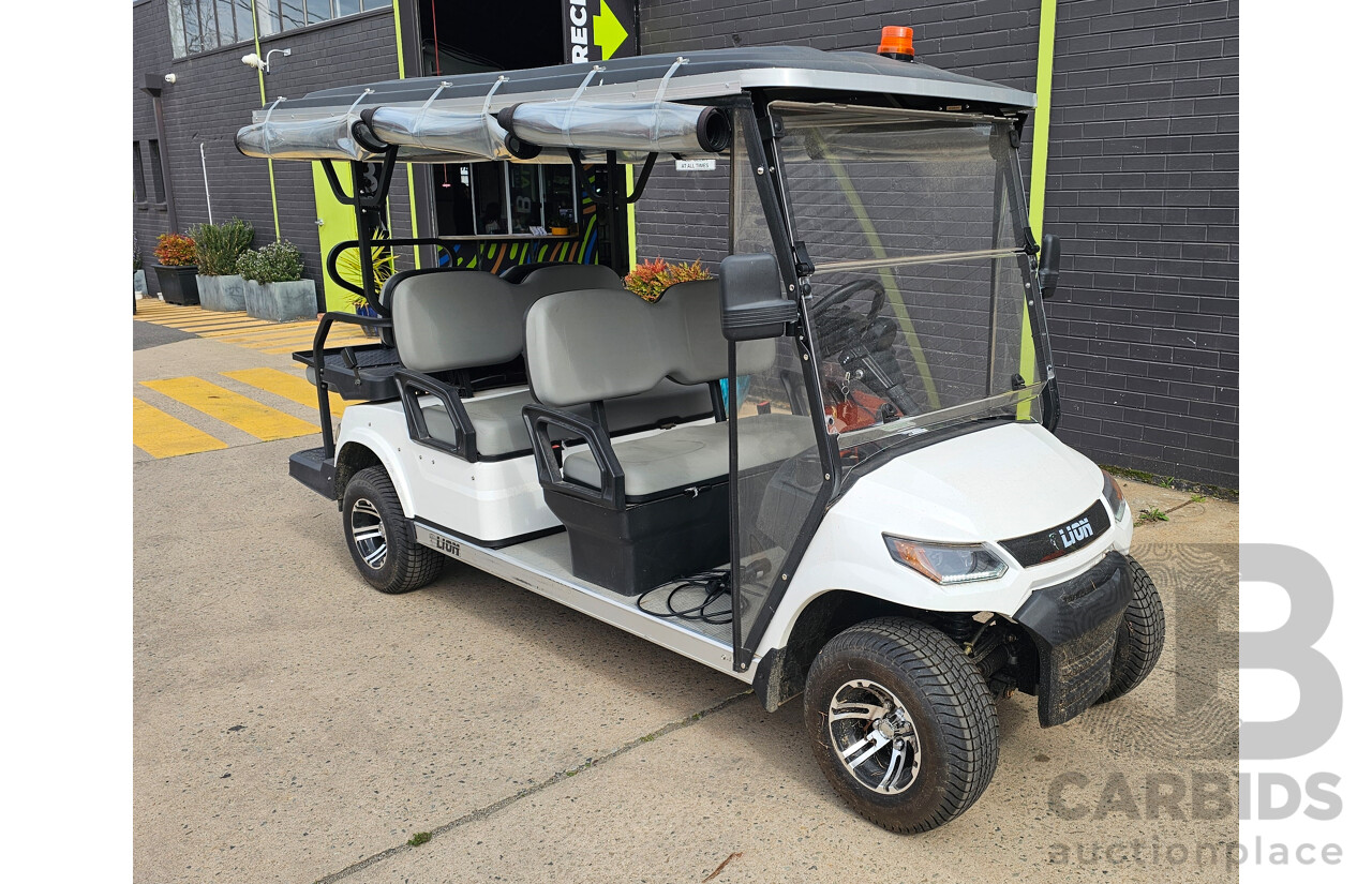01/2021 Lion Carrymax A827 Series Utility Electric Cart 6-Seater - 4kw