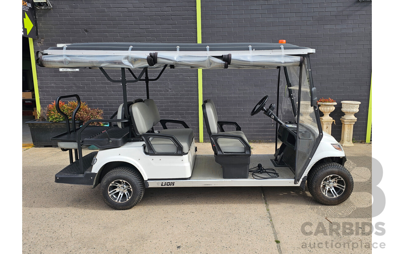 01/2021 Lion Carrymax A827 Series Utility Electric Cart 6-Seater - 4kw