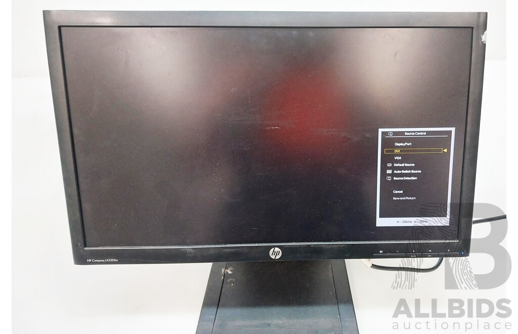 Lot of Four Hp Compaq LA2306x 23 Inch Widescreen LCD Monitor