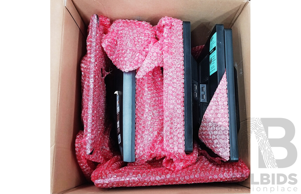 Pallet Lot of Assorted Samsung and HP Monitors