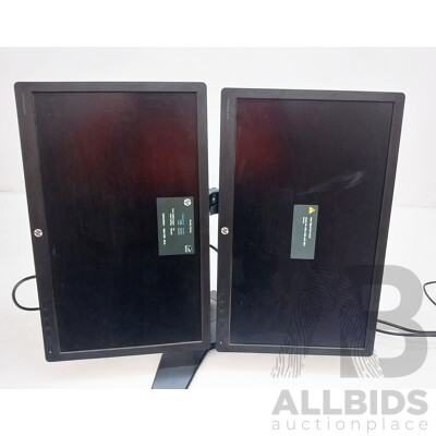 Dual EliteDisplay E232 23 Inch Widescreen LCD Monitor