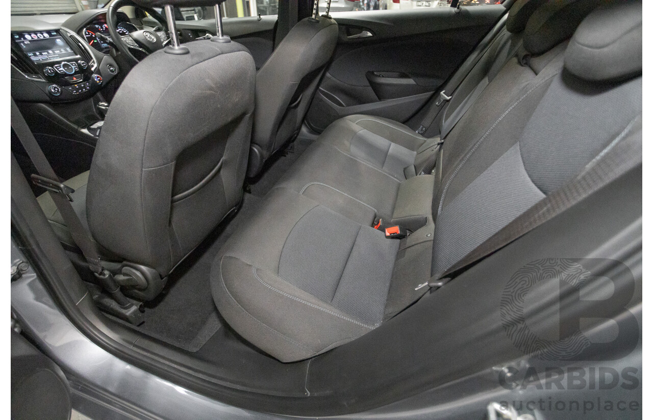 12/2018 Holden Astra LT BL MY18 4d Sedan Cosmic Grey Turbo 1.4L