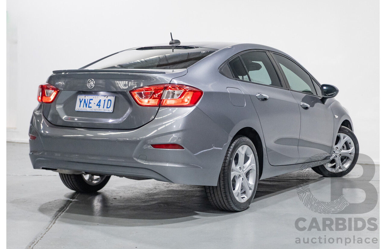 12/2018 Holden Astra LT BL MY18 4d Sedan Cosmic Grey Turbo 1.4L