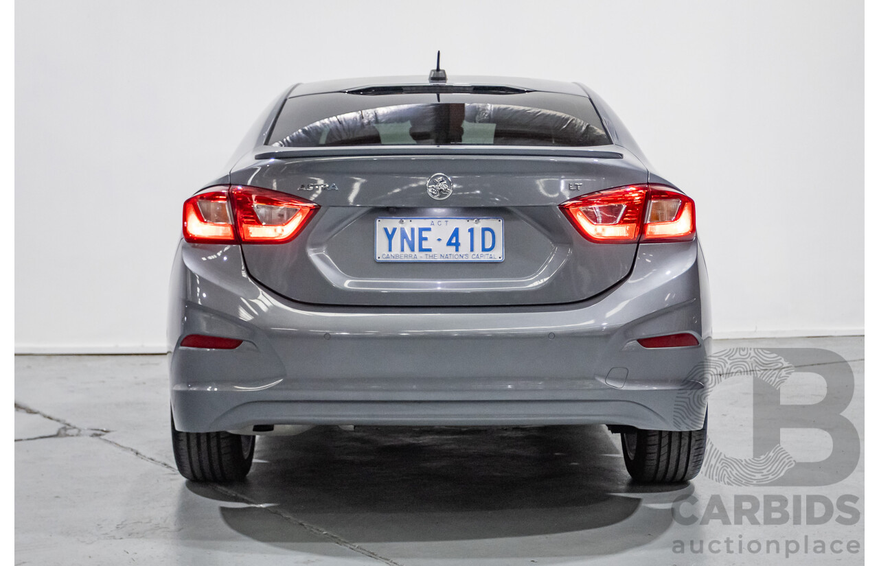 12/2018 Holden Astra LT BL MY18 4d Sedan Cosmic Grey Turbo 1.4L