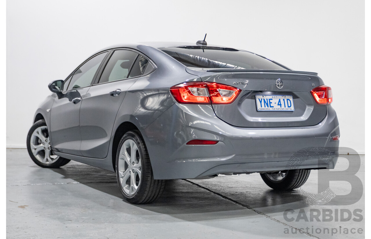 12/2018 Holden Astra LT BL MY18 4d Sedan Cosmic Grey Turbo 1.4L