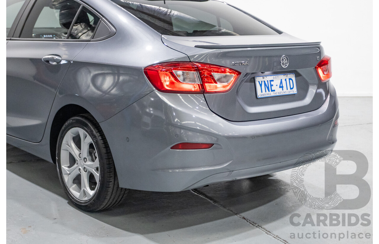 12/2018 Holden Astra LT BL MY18 4d Sedan Cosmic Grey Turbo 1.4L