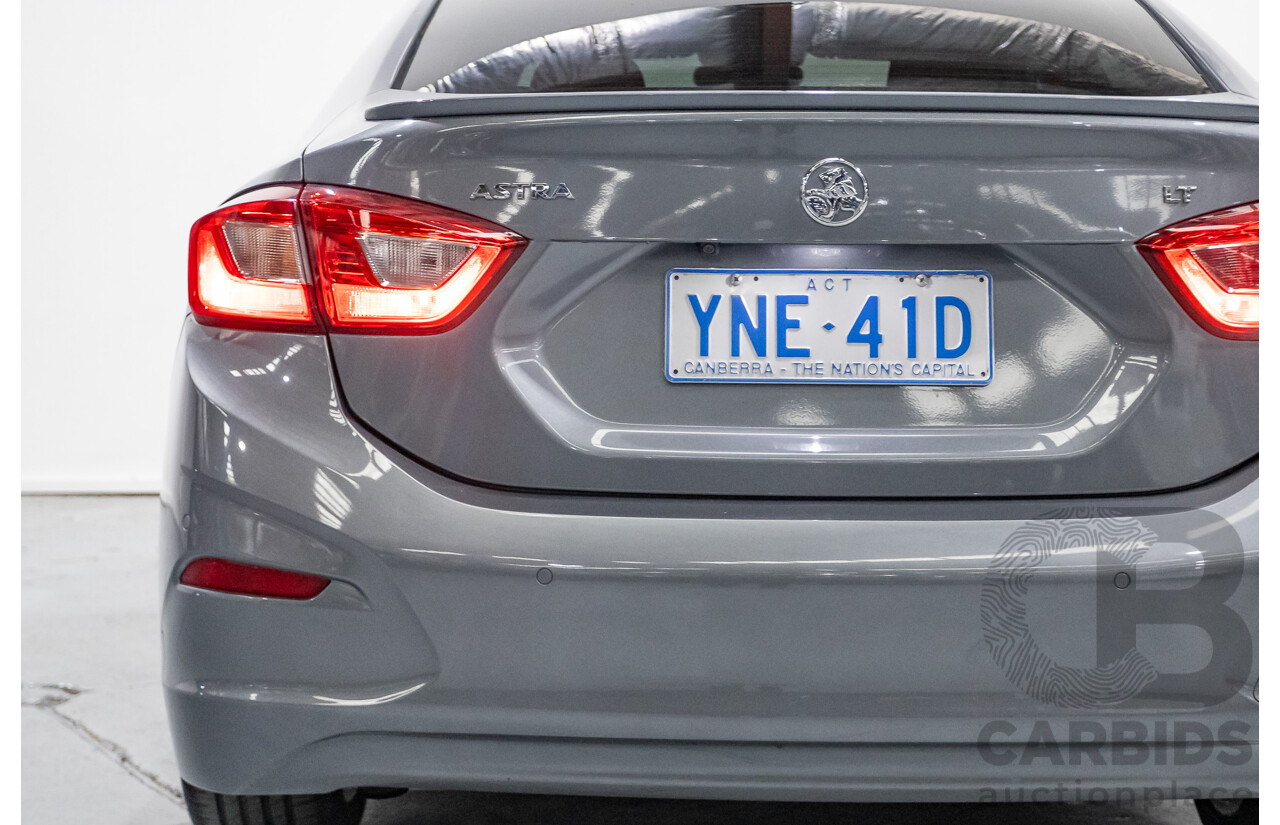 12/2018 Holden Astra LT BL MY18 4d Sedan Cosmic Grey Turbo 1.4L