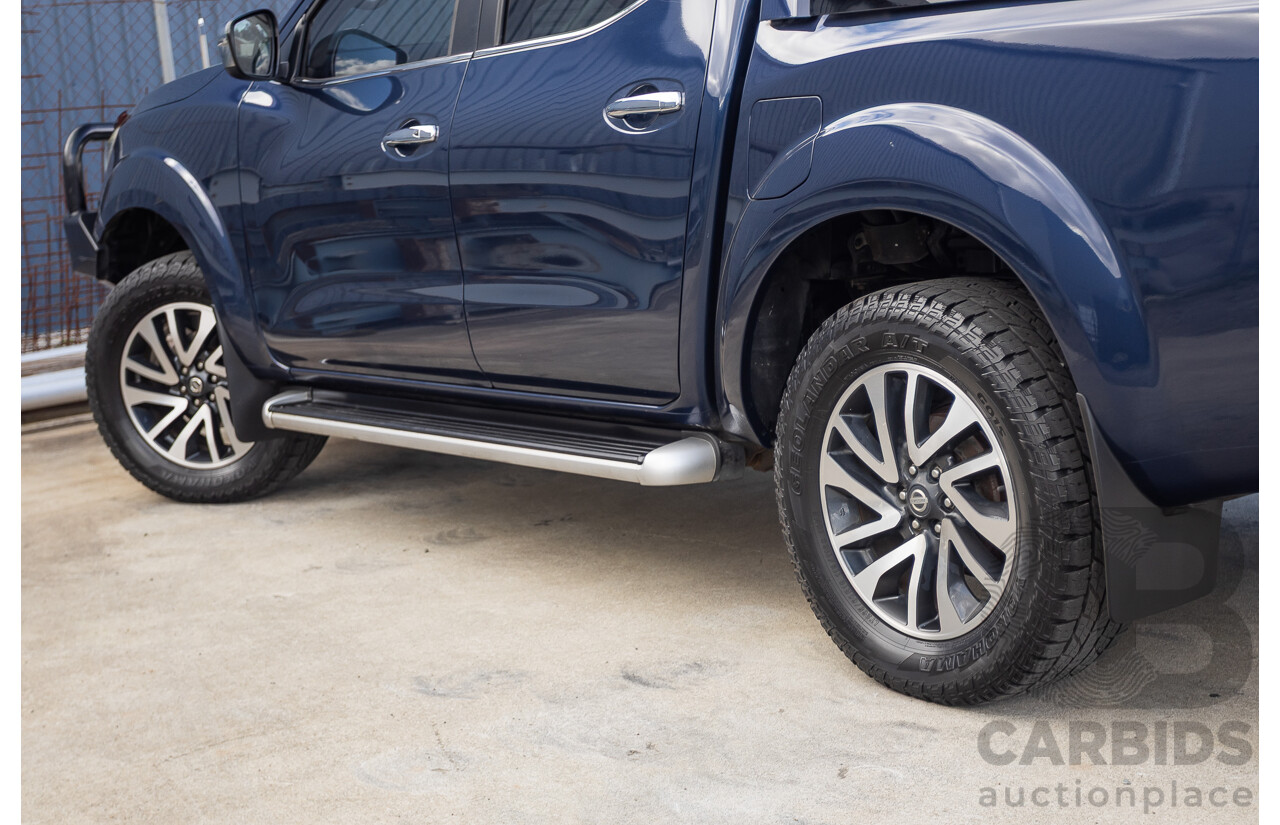 11/2016 Nissan Navara ST-X (4x4) D23 Series 2 Dual Cab Utility Deep Sapphire Blue Twin Turbo Diesel 2.3L