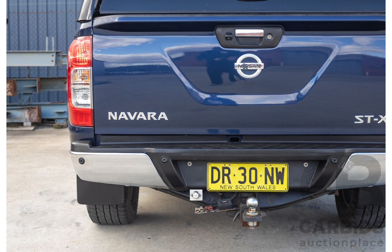 11/2016 Nissan Navara ST-X (4x4) D23 Series 2 Dual Cab Utility Deep Sapphire Blue Twin Turbo Diesel 2.3L