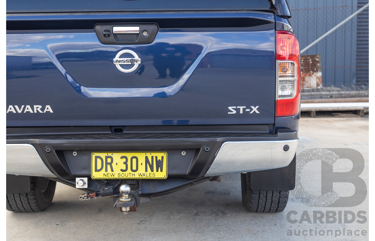 11/2016 Nissan Navara ST-X (4x4) D23 Series 2 Dual Cab Utility Deep Sapphire Blue Twin Turbo Diesel 2.3L