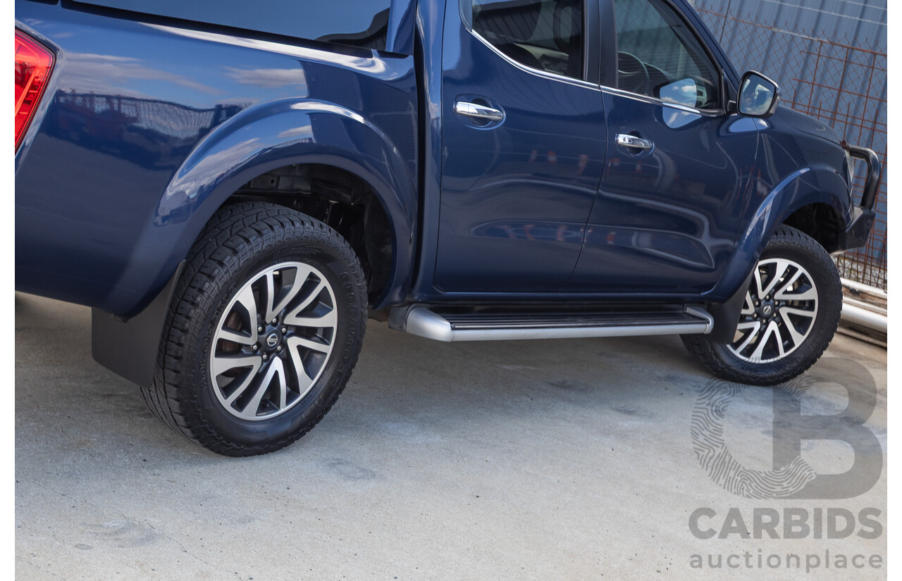 11/2016 Nissan Navara ST-X (4x4) D23 Series 2 Dual Cab Utility Deep Sapphire Blue Twin Turbo Diesel 2.3L