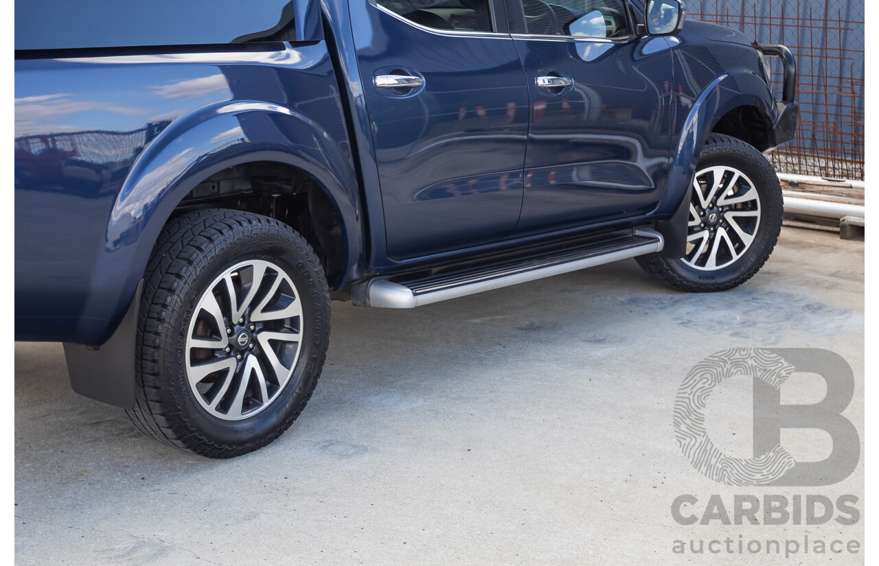 11/2016 Nissan Navara ST-X (4x4) D23 Series 2 Dual Cab Utility Deep Sapphire Blue Twin Turbo Diesel 2.3L