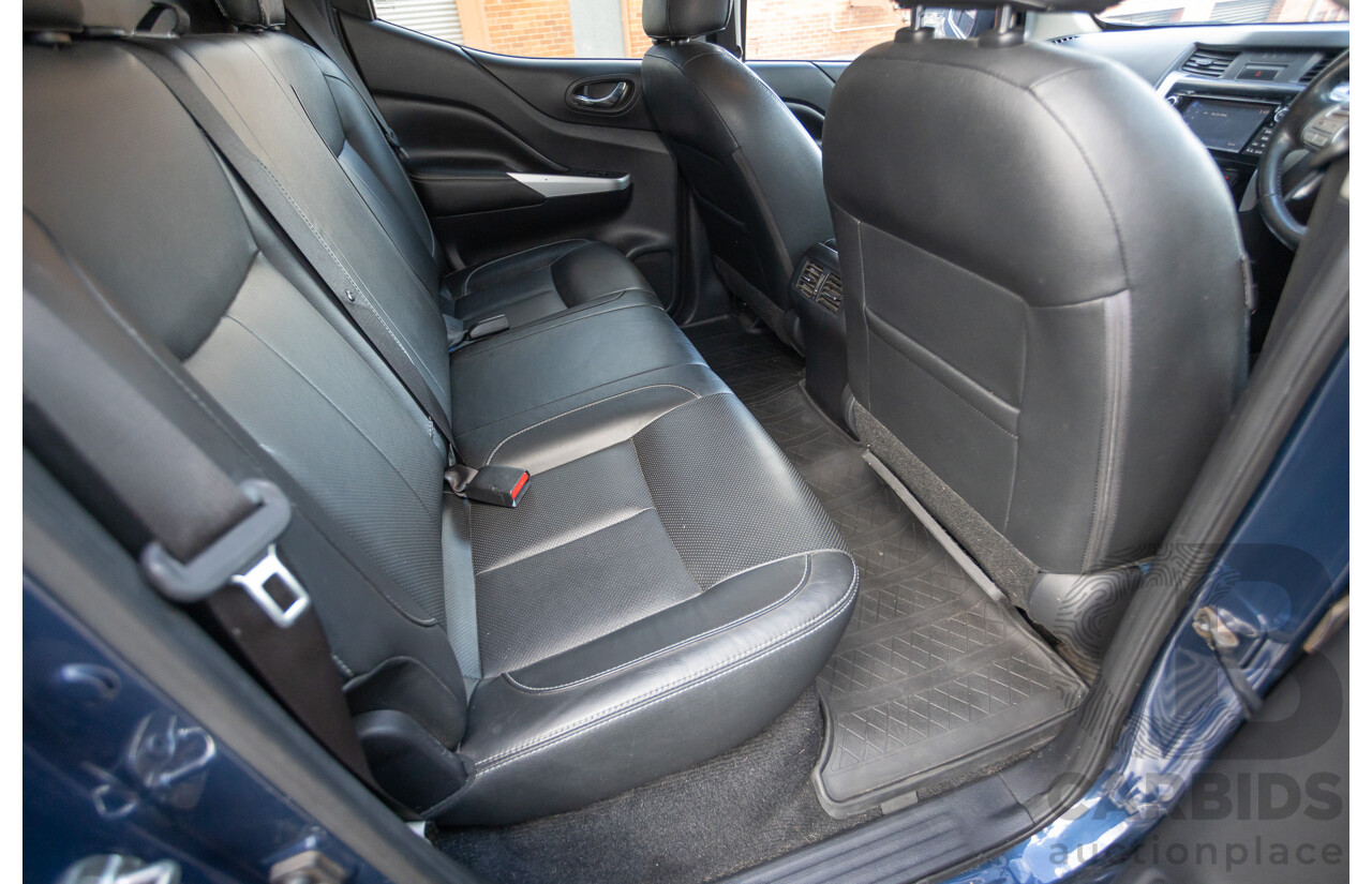 11/2016 Nissan Navara ST-X (4x4) D23 Series 2 Dual Cab Utility Deep Sapphire Blue Twin Turbo Diesel 2.3L