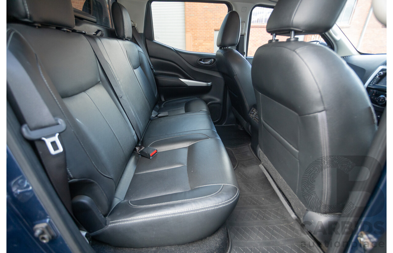 11/2016 Nissan Navara ST-X (4x4) D23 Series 2 Dual Cab Utility Deep Sapphire Blue Twin Turbo Diesel 2.3L