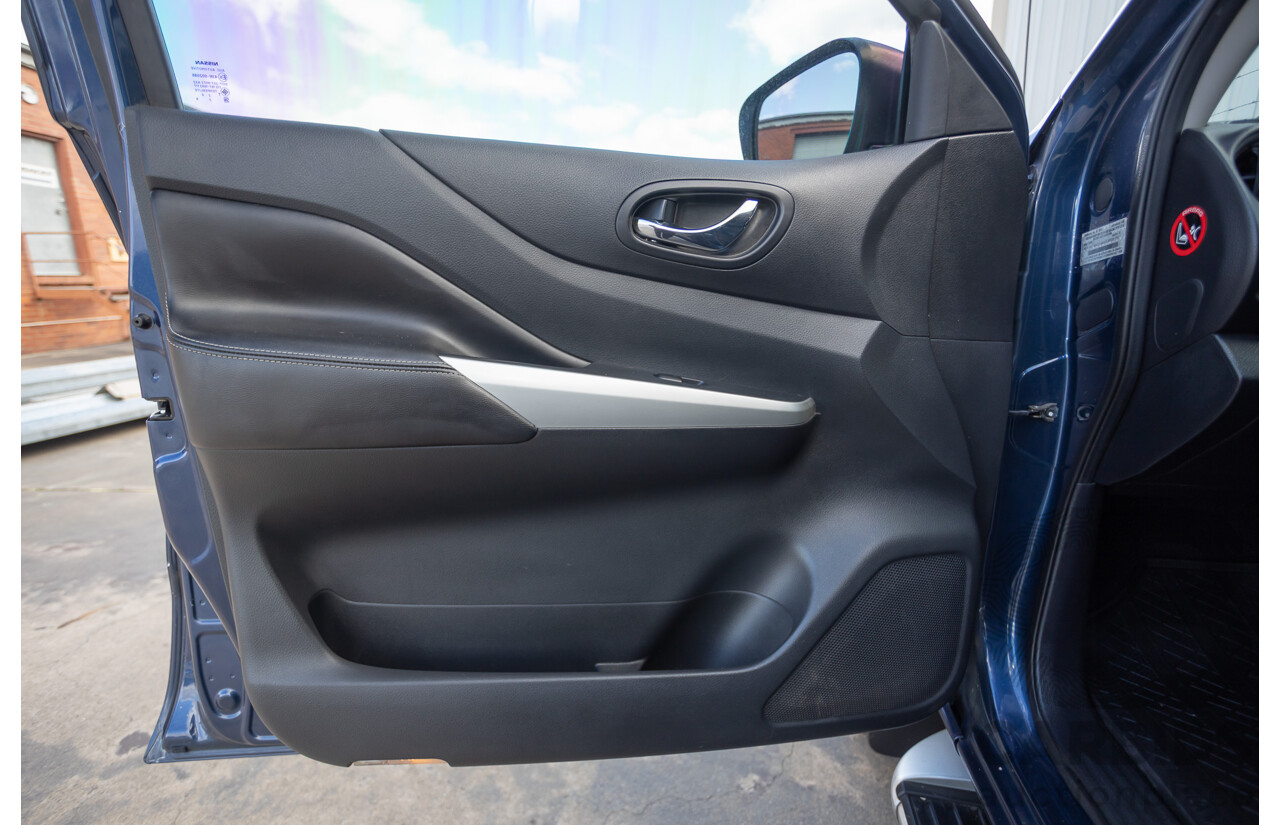 11/2016 Nissan Navara ST-X (4x4) D23 Series 2 Dual Cab Utility Deep Sapphire Blue Twin Turbo Diesel 2.3L