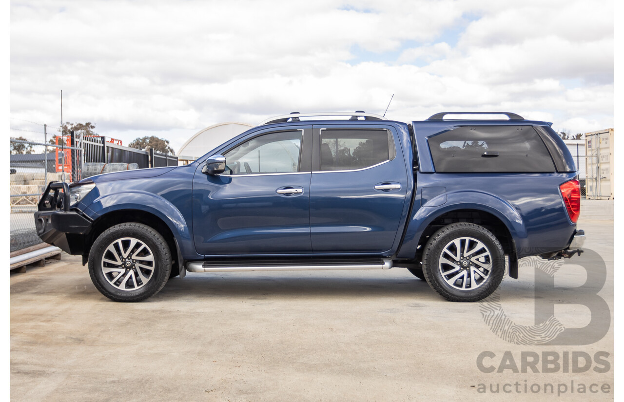 11/2016 Nissan Navara ST-X (4x4) D23 Series 2 Dual Cab Utility Deep Sapphire Blue Twin Turbo Diesel 2.3L