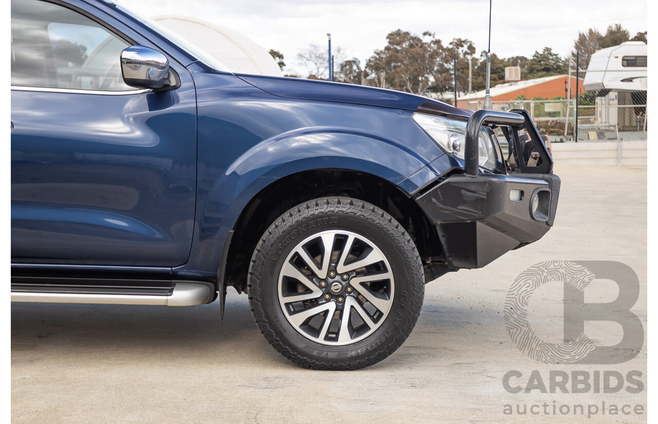 11/2016 Nissan Navara ST-X (4x4) D23 Series 2 Dual Cab Utility Deep Sapphire Blue Twin Turbo Diesel 2.3L