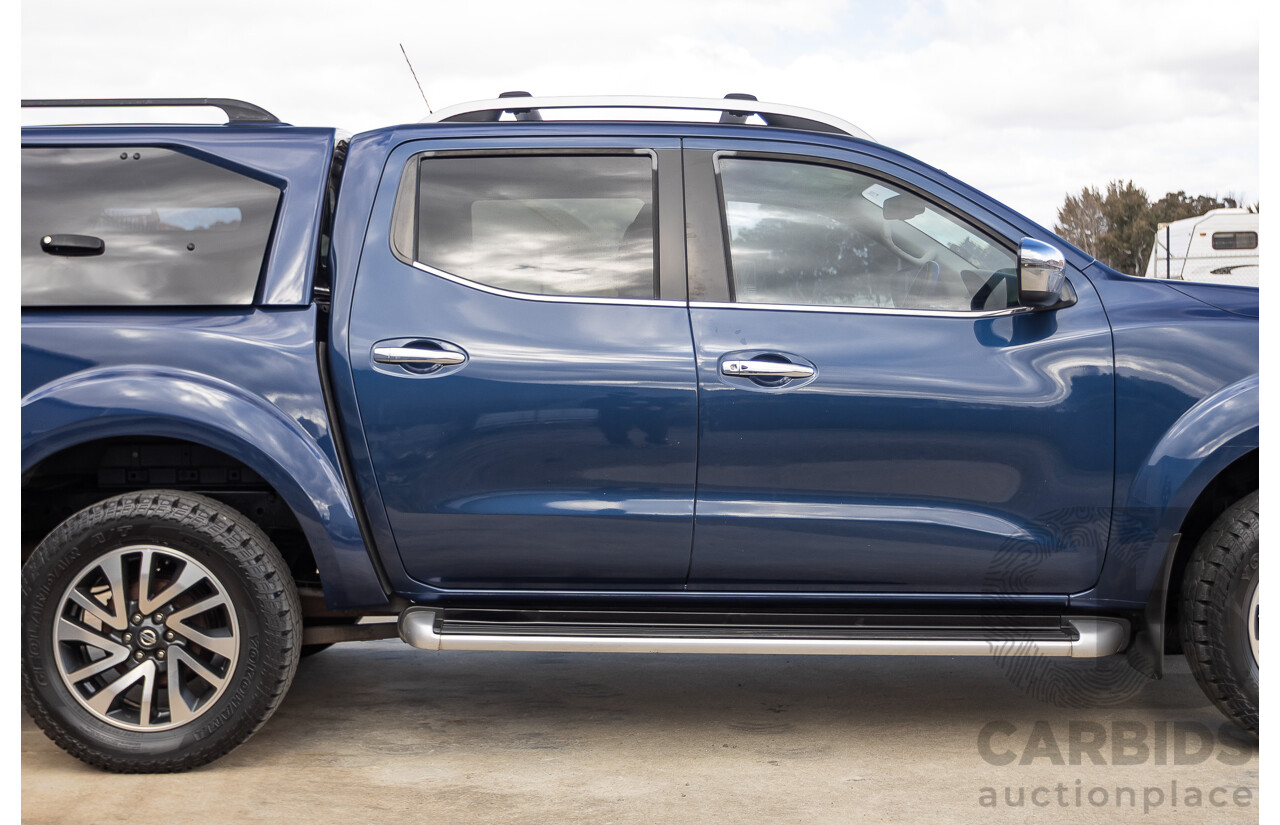 11/2016 Nissan Navara ST-X (4x4) D23 Series 2 Dual Cab Utility Deep Sapphire Blue Twin Turbo Diesel 2.3L